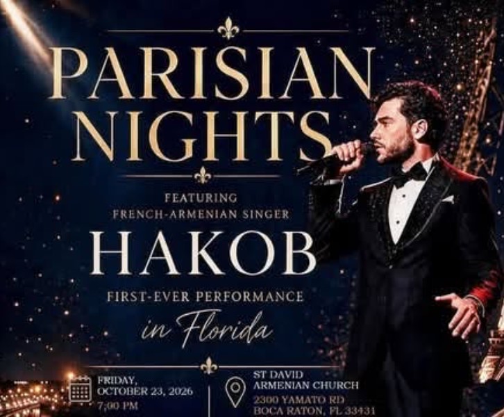 HAKOB - Parisian Nights Concert in Florida