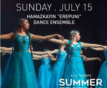 Hamazkayin Toronto "Artsakh" Dance Academy and "Erepuni" Dance Ensemble