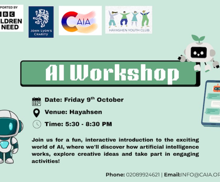 Hayashen Armenian Youth Club - AI Workshop