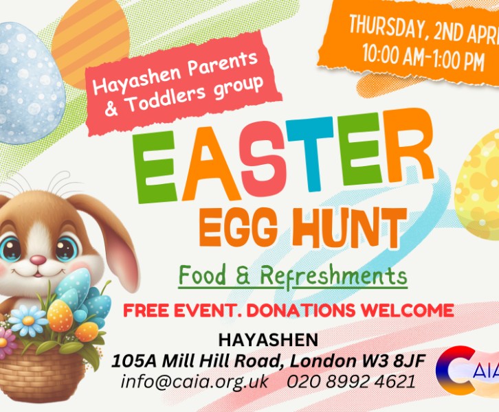Hayashen Parents & Toddlers Group - Easter Egg Hunt