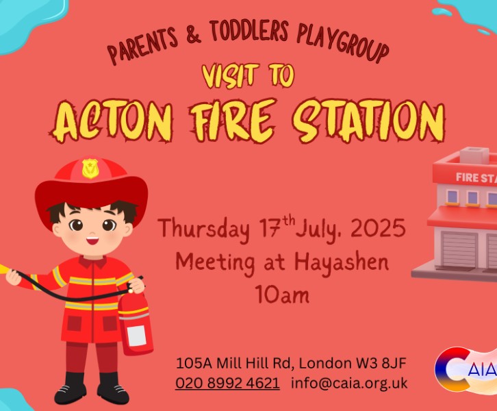 Hayashen Parents & Toddlers Group - Visit to Acton Fire Station