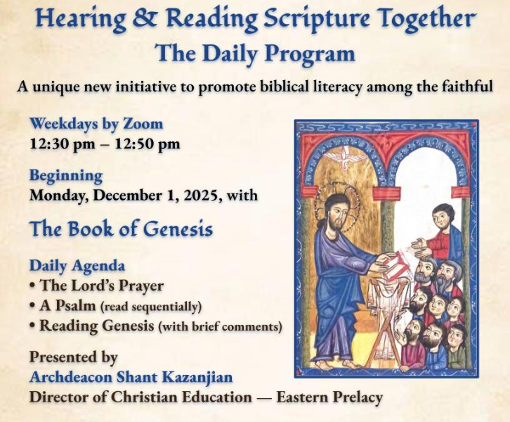 Reading Daily Program Hearing and Reading Scripture Together - The Daily Program | Armenopole