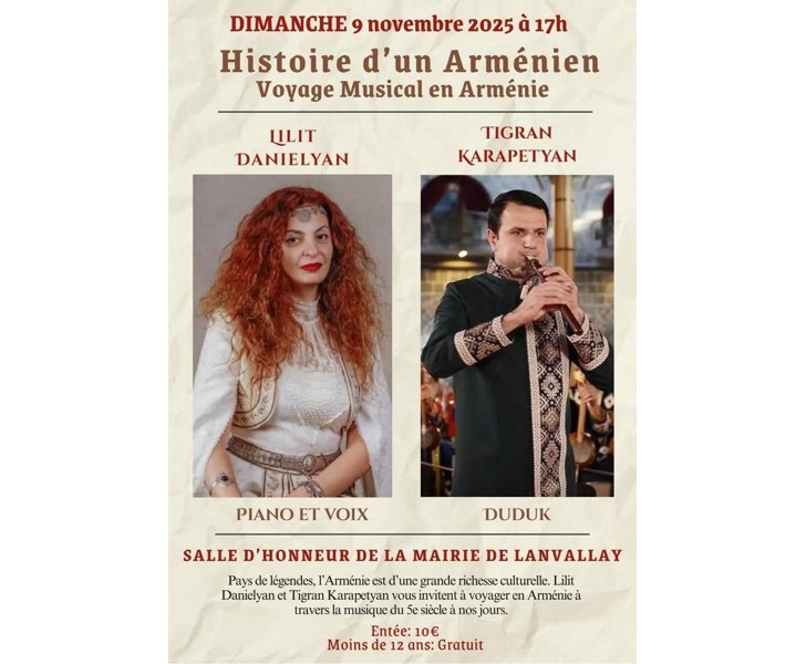 Histoire d'un Arménien - Voyage Musical en Arménie