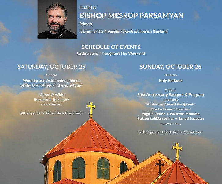 Holy Archangels Armenian Church First Anniversary Celebration