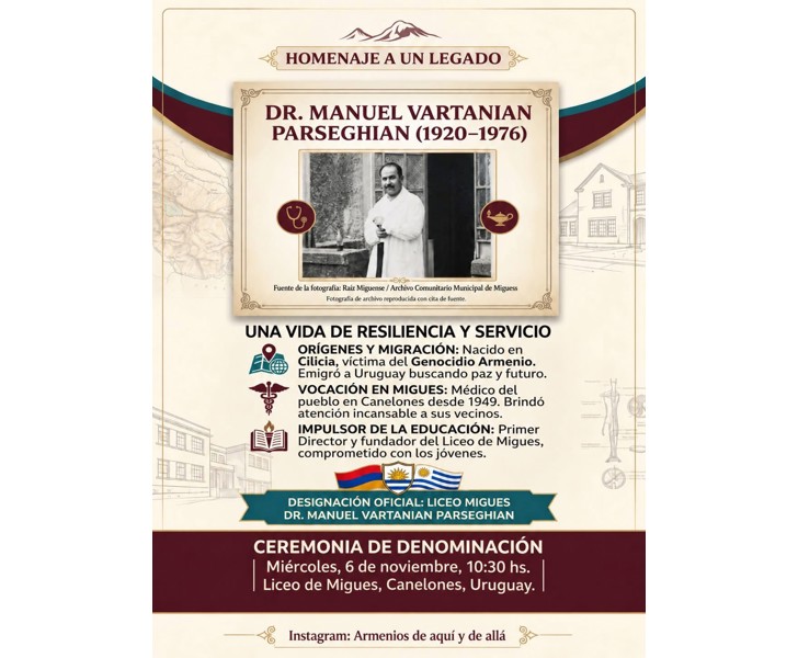 Homenaje a un Legado - Dr. Manuel Vartanian Parseghian