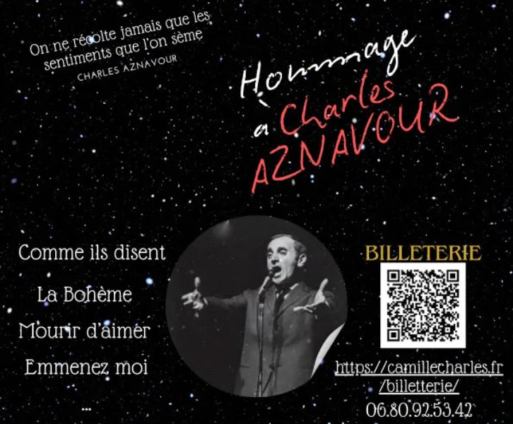 Hommage à Charles Aznavour 