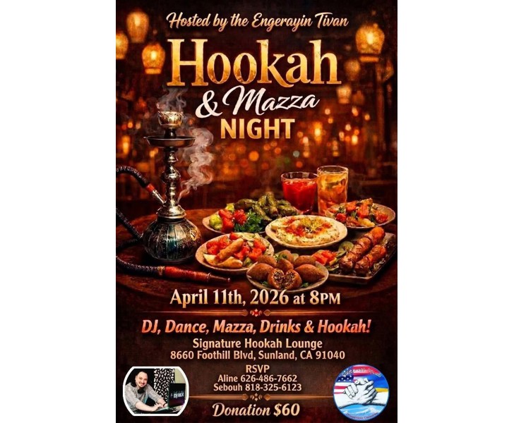Hookah & Mazza Night
