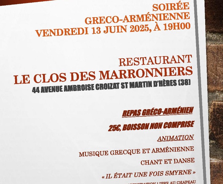 "Il était une fois Smyrne", version Concert