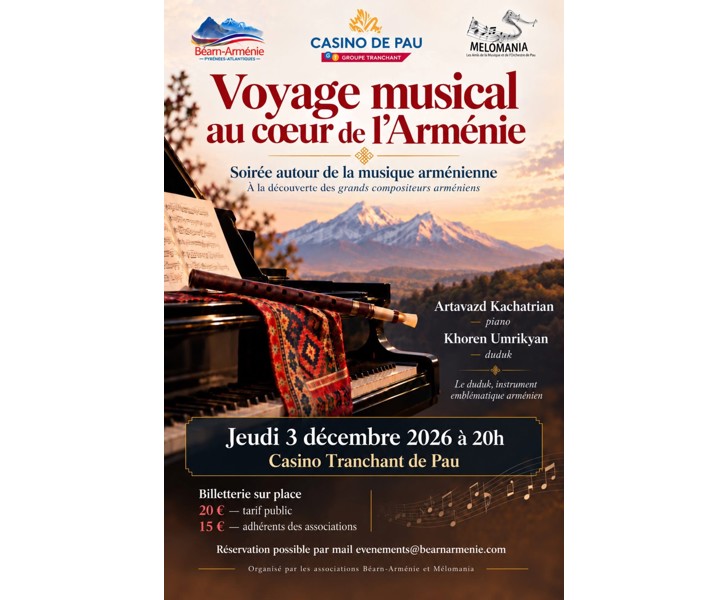 Voyage musical au cœur de l'Arménie