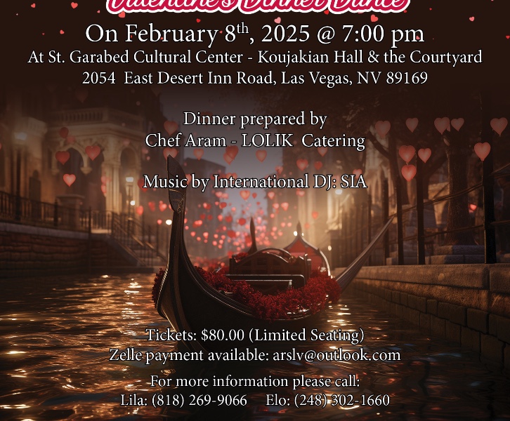 Italian Theme Valentine’s Dinner Dance