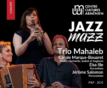[Annulé] Jazz Mazz - Trio Mahaleb