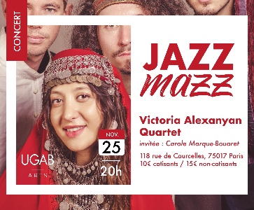 Jazz Mazz - Victoria Alexanyan Quartet et Carole Marque-Bouaret
