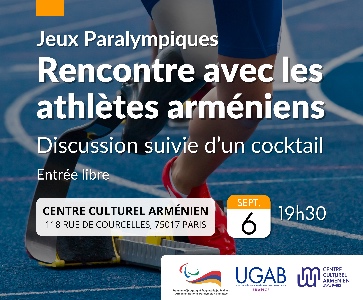 Jeux Paralympiques : rencontre avec les athlètes arméniens