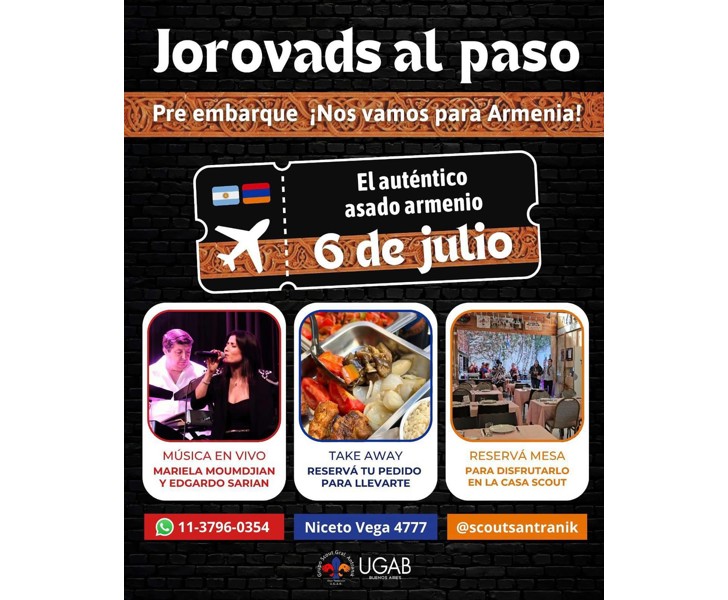 Jorovads al paso - El auténtico asado armenio