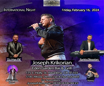 Joseph Krikorian International Night. 