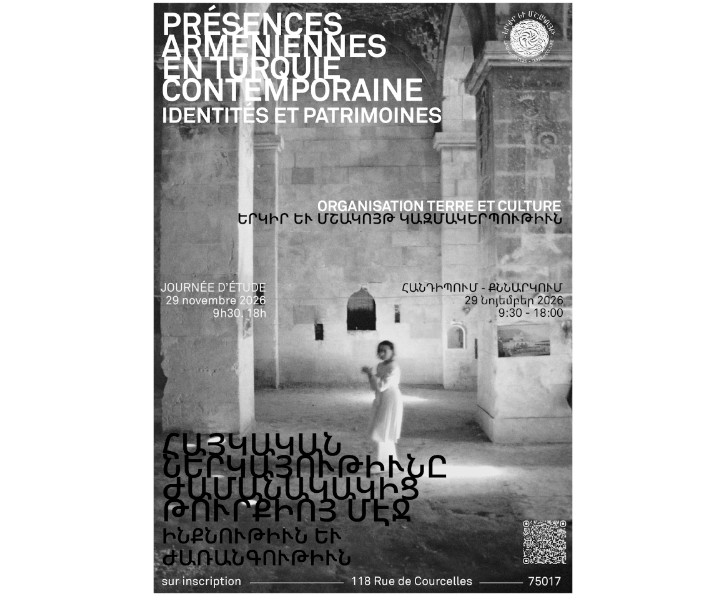 Journée d'étude. Présences arméniennes en Turquie contemporaine.
