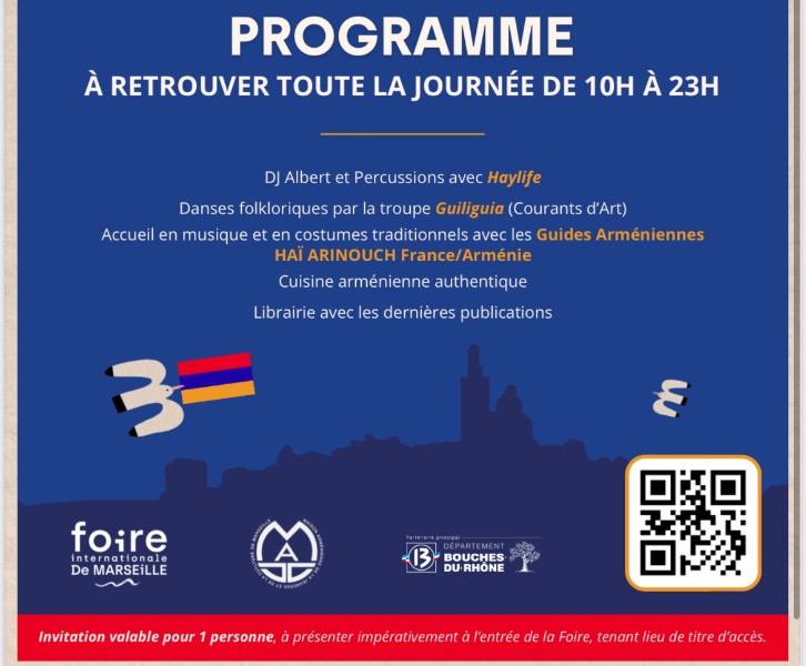 Journée de l'Arménie - Foire internationale de Marseille