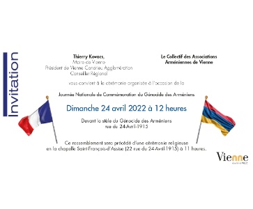 Journée Nationale de Commémoration du Génocide des Arméniens
