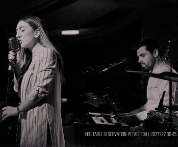 Karina Arustamyan/Hovsep Yeremyan and The Band at Arevik Lounge