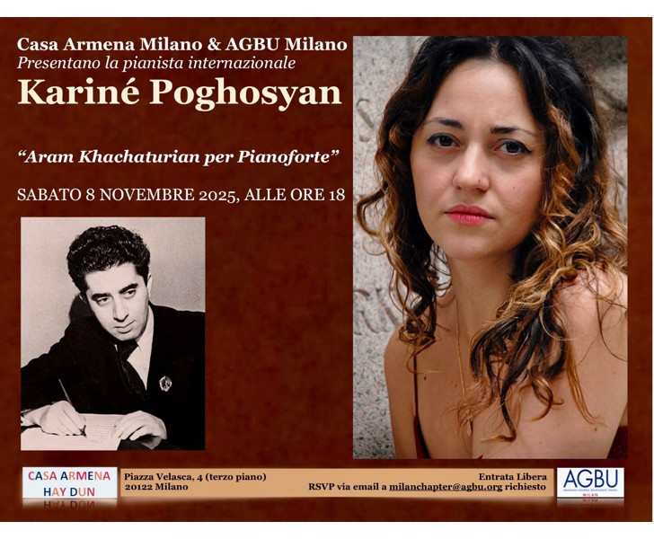 Kariné Poghosyan - Aram Khachaturian per Pianoforte