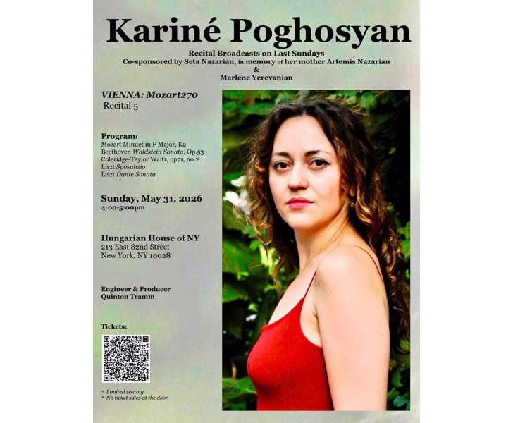 Kariné Poghosyan - VIENNA: Mozart270 Recital 5