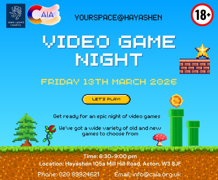 YourSpace@Hayashen – Video Game Night 