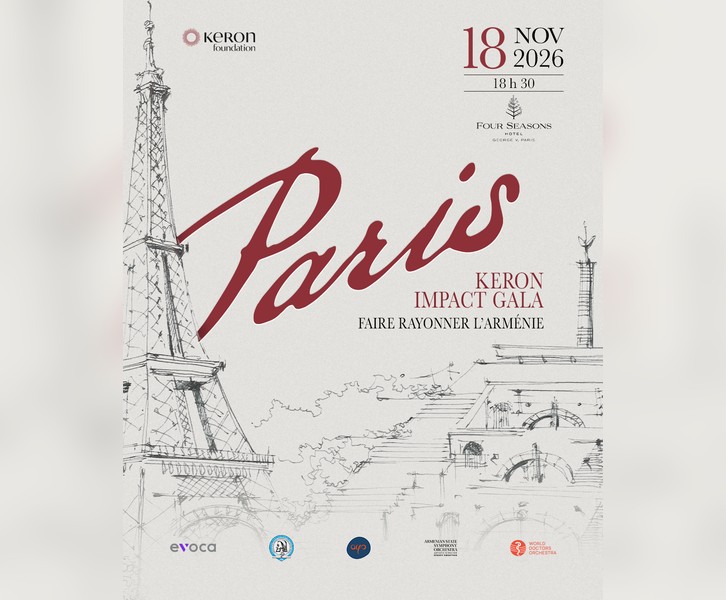 KERON IMPACT GALA PARIS 2026 - UNITING LIGHTS FOR ARMENIA
