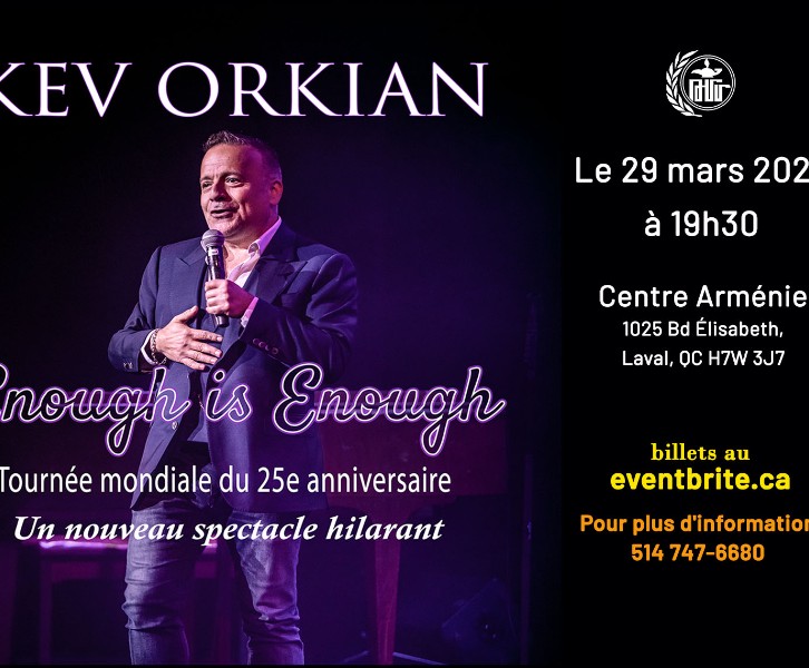 Kev ORKIAN 25th anniversary tour