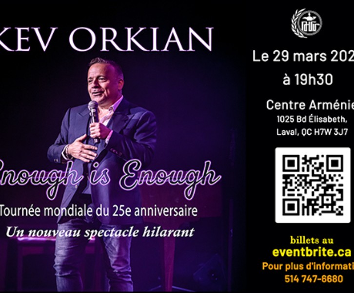 Kev ORKIAN 25th anniversary tour