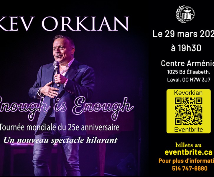 Kev ORKIAN 25th anniversary tour