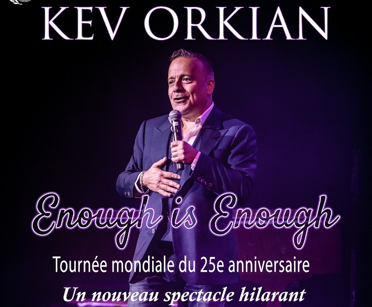 Kev Orkian Comedy show - 25th anniversary world tour