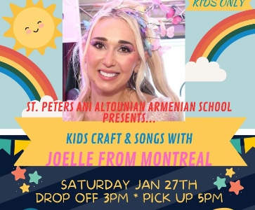 Kids Craft & Songs with Joelle From Montreal