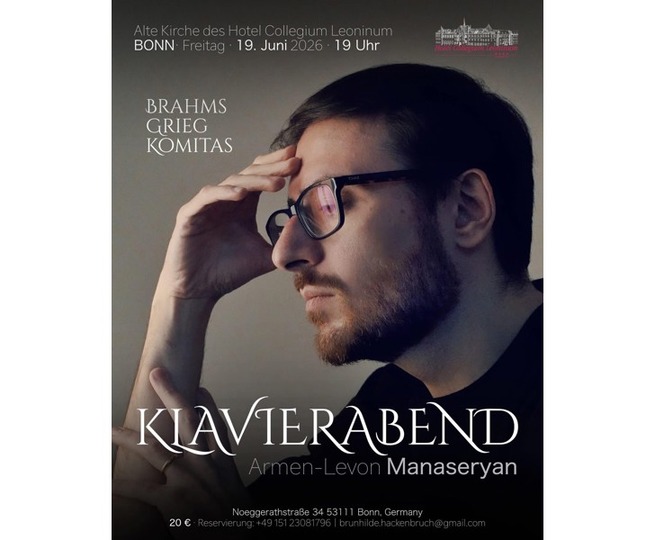 Klavierabend - Armen-Levon Manaseryan
