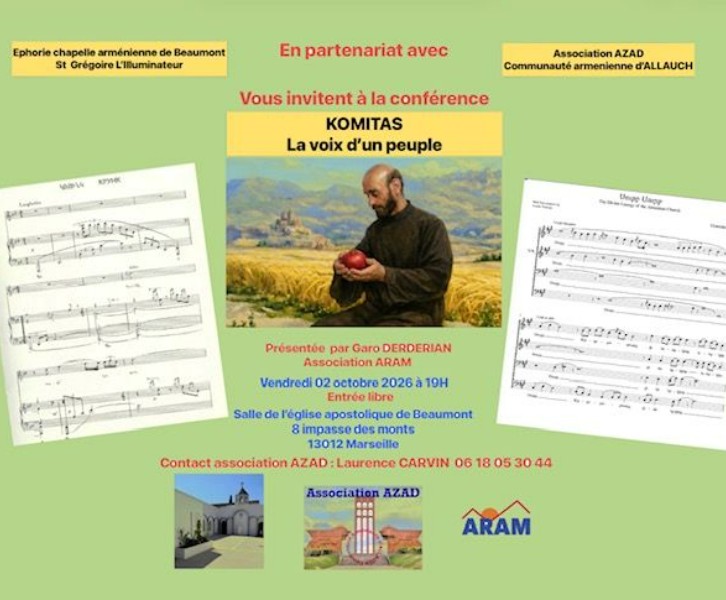 KOMITAS LA VOIX D'UN PEUPLE