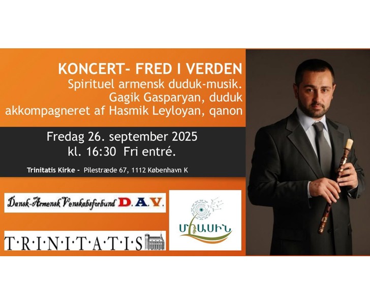 KONCERT- FRED I VERDEN