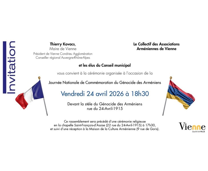 Journée Nationale de Commémoration du Génocide des Arméniens