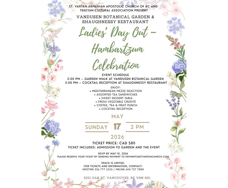 Ladies' Day Out - Hambartzum Celebration