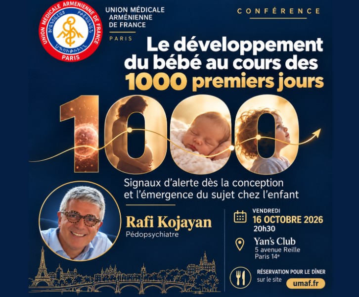 Le développement du bébé au cours des 1000 premiers jours (Dr Rafi Kojayan)
