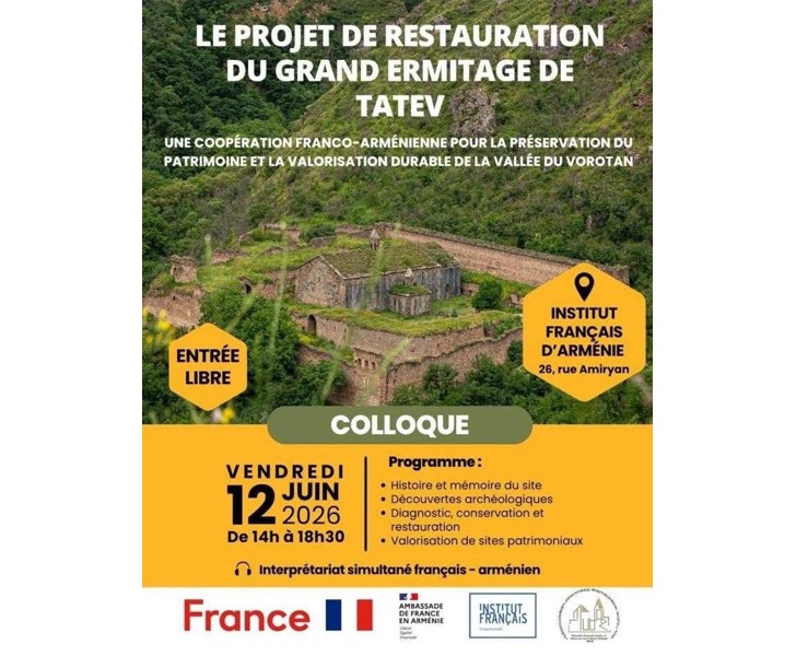 Le Projet de Restauration du Grand Ermitage de Tatev