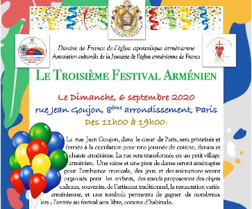 Le Troisième Festival Arménien