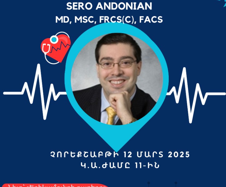 Lecture by Sero Andonian, MD, MSc, FRCS(C), FACS