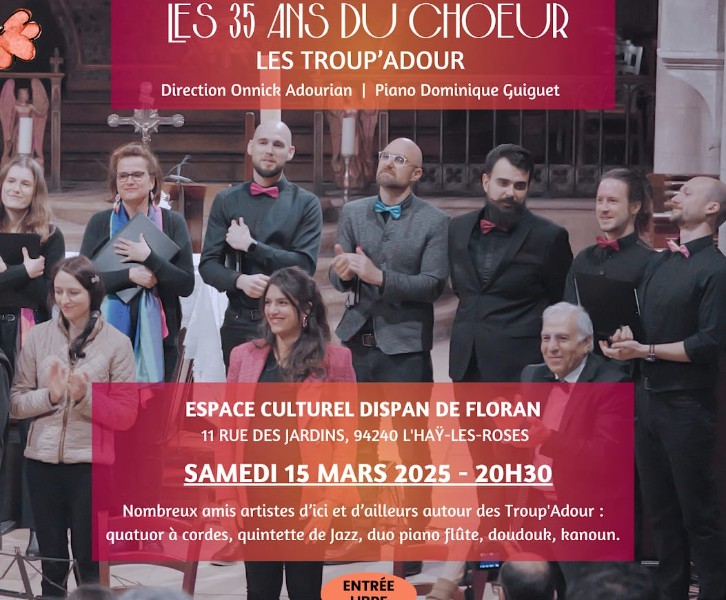Les 35 ans du Chœur Les Troup'Adour