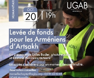 Levée de fonds pour les Arméniens d'Artsakh