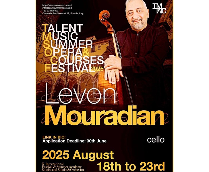 Levon Mouradian - Talent Music Summer Opera & Courses Festival 2025
