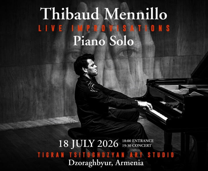 Live Improvisations by Thibaud Mennillo at Tigran Tsitoghdzyan Art Studio