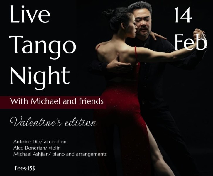 Live TANGO Night Valentine's Edition With MICHAEL & FRIENDS