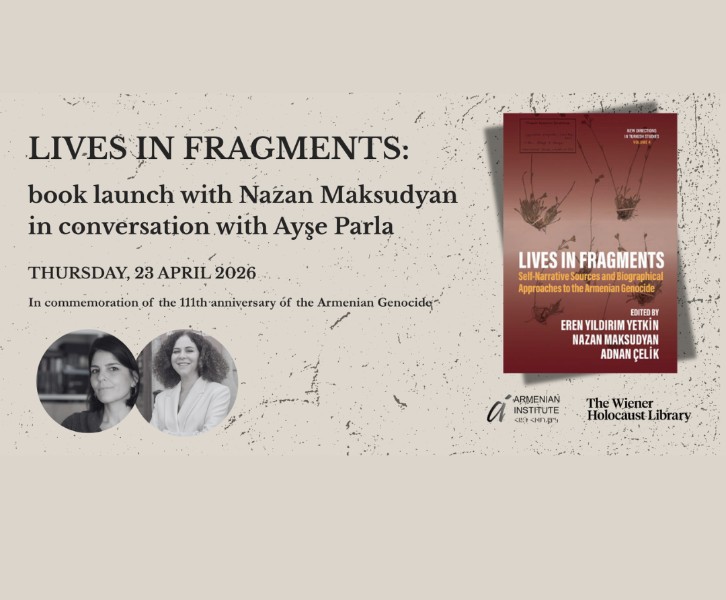 Lives in Fragments: Book Launch with Nazan Maksudyan In Conversation with Ayşe Parla