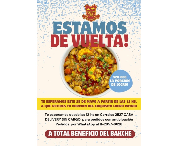 Locro Patrio - Estamos de Vuelta
