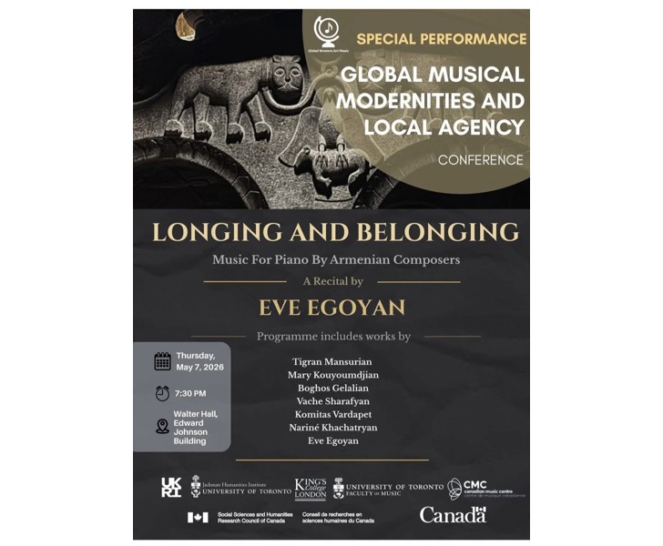 Longing and Belonging - Music For Piano By Armenian Composers