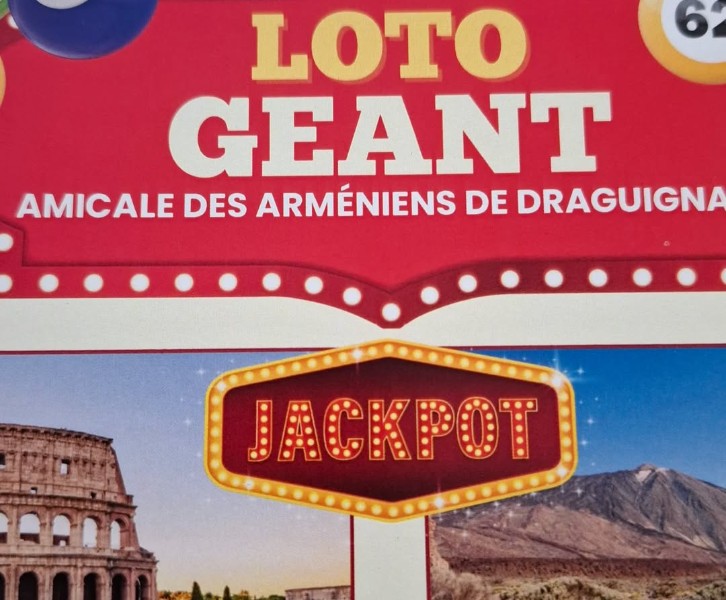 Loto géant amicale des Arméniens de Draguignan